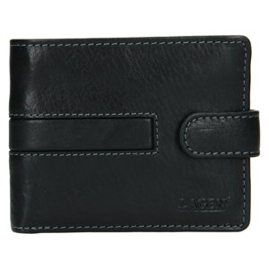 Lagen pánská peněženka kožená 1997/T - černá - BLK