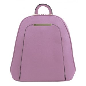 Elegantní menší dámský batůžek / kabelka světlá fialová