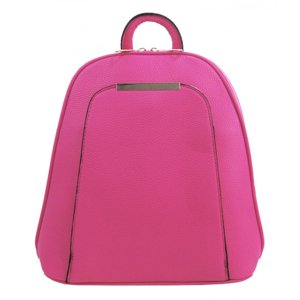 Elegantní menší dámský batůžek / kabelka růžová