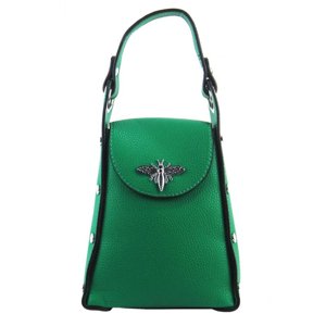 Menší dámská kabelka crossbody / do ruky zelená