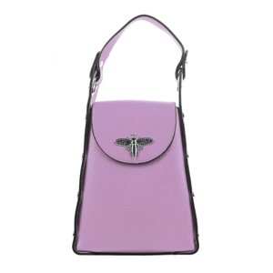 Menší dámská kabelka crossbody / do ruky fialová