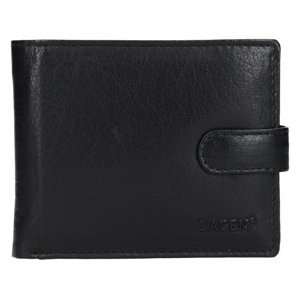 Lagen pánská peněženka kožená E-1036 - černá - BLK