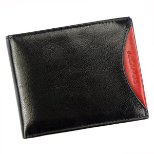 Pánská peněženka Rovicky 1567-03-BOR RFID černá, červená