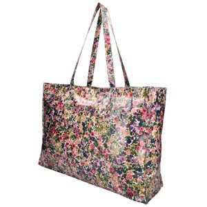 Sweet &amp; Candy Velká plážová taška s potiskem květin W856-9 M1