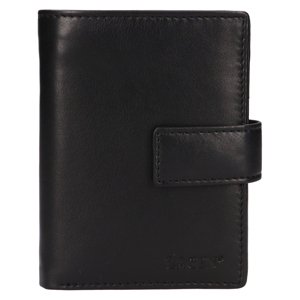 Lagen pánská peněženka kožená LG-2116/P- černá - BLK