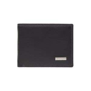 Lagen Pánská kožená peněženka LG-1789 - černá - BLK
