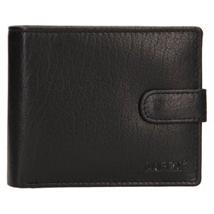 Lagen pánská peněženka kožená W-2006 - černá - BLK