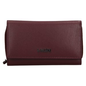 Lagen dámská peněženka kožená BLC/5303/222 - vínová - MARRON