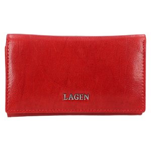 Lagen dámská peněženka kožená LG-2151-ČERVENÁ-RED