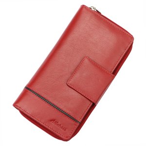 Dámská peněženka Albatross GN LW-L05 PIPE červená, černá