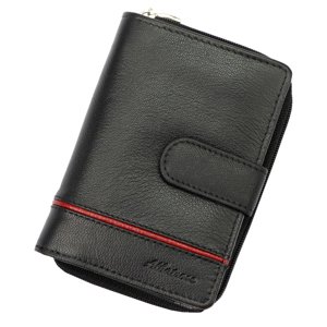 Dámská peněženka Albatross GN LW-S06 PIPE černá, červená