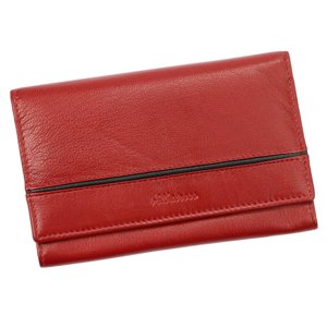 Dámská peněženka Albatross GN LW-M05 PIPE červená, černá