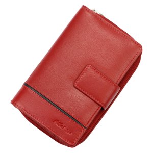 Dámská peněženka Albatross GN LW-M06 PIPE červená, černá