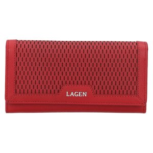 Lagen dámská peněženka kožená BLC/5704/123 červená-red