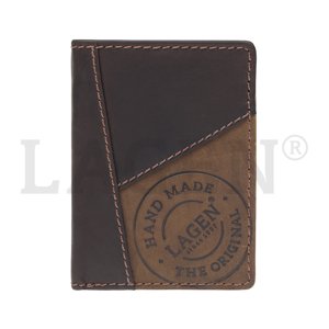 Lagen pánská peněženka kožená 51145-hnědá- BRN