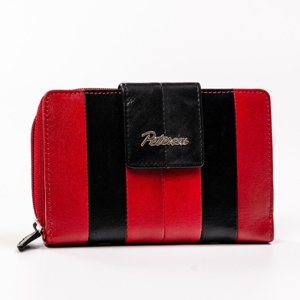Dámská peněženka Peterson PTN KA-18 červená, černá