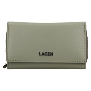 Lagen dámská peněženka kožená BLC/5303/222 - zelená - GREEN
