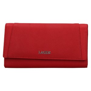 Lagen dámská peněženka kožená BLC/5064/621 - červená - RED