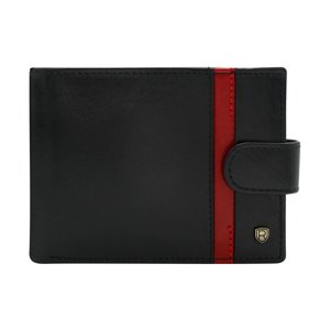 Pánská peněženka Rovicky N992L-RVTP RFID černá, červená