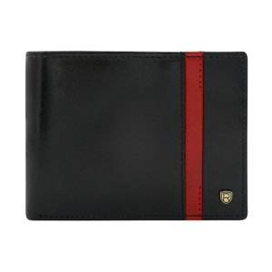 Pánská peněženka Rovicky N992-RVTP RFID černá, červená