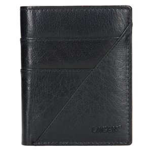 Lagen pánská peněženka kožená 9176 - černá - BLK
