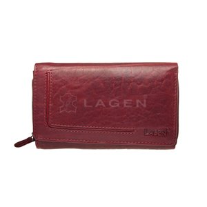 Lagen dámská peněženka kožená HT-32/T - červená - RED