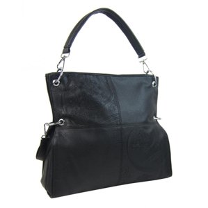 Velká libovolně nositelná dámská kabelka 5381-BB černá