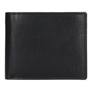 Lagen pánská peněženka kožená W-8154-černá - BLK