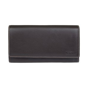 Lagen dámská peněženka kožená 11230-tmavě hnědá/šedá - DBR/GREY