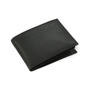 Černá kožená mini peněženka 513-0413A-60
