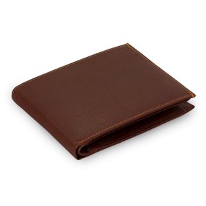 Tmavě hnědá pánská kožená peněženka 513-2313-47
