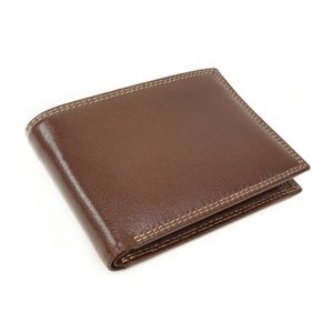 Hnědá kožená peněženka 513-9160-40