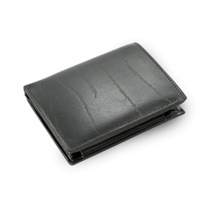 Černá pánská kožená peněženka a dokladovka se zápinkou 514-1610-60