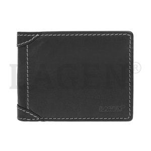 Lagen pánská peněženka kožená 511461 - černá - BLK