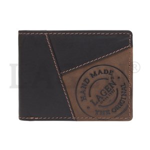 Lagen pánská peněženka kožená 51148 - hnědá - BRN