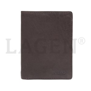 Lagen pánská peněženka kožená 2103/E - hnědá - BRN