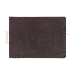 Lagen pánská peněženka kožená 7176/E-hnědá - BRN