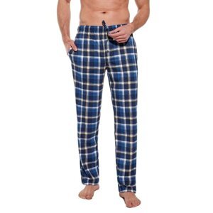 Pyžamové kalhoty Willy modré káro XL
