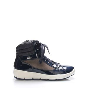 Tmavě modré italské zimní boty M&G Velikost: 38