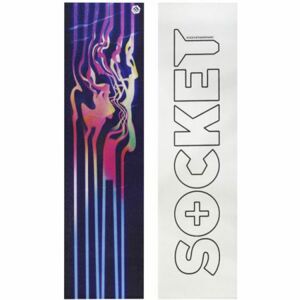 SK8 GRIP SOCKET NEON LINES - černá