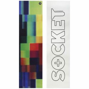 SK8 GRIP SOCKET SQUARES - zelená
