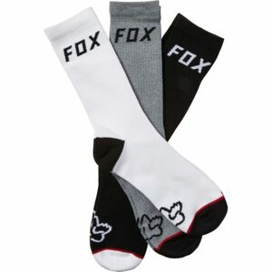 PONOŽKY FOX Fox Crew 3 Pack - bílá